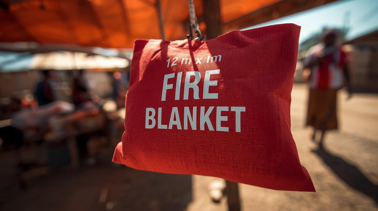 1.2m × 1.2m Fire Blanket 3